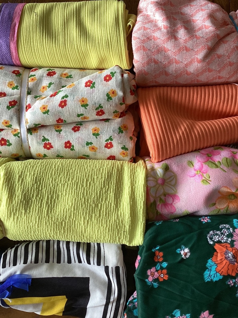 Vintage Fabric Lot